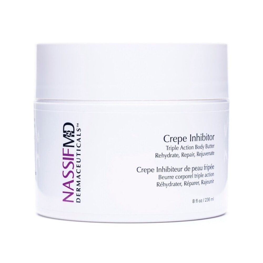NassifMD Crepe Inhibitor Action Body Butter / 8oz / 236mL / Sealed